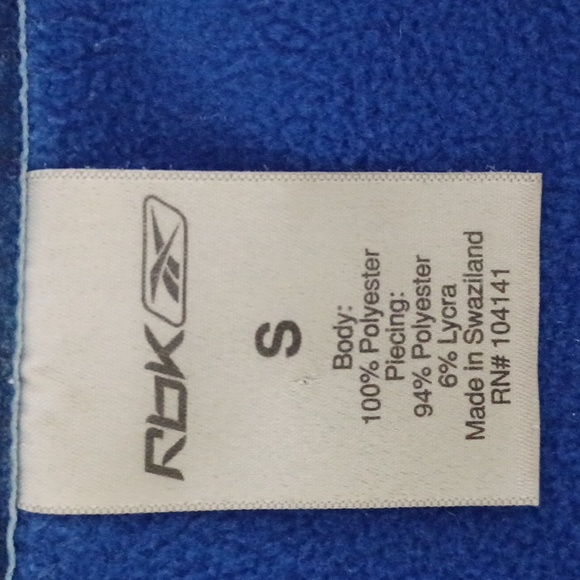 RBK Fleece Zip Up Jacket by Reebok - Picture 9 of 14